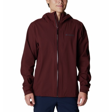 Columbia Wanderjacke Ampli-Dry (wind- und wasserdicht) weinrot Herren